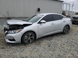 Nissan salvage cars for sale: 2022 Nissan Sentra SV