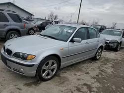 Salvage cars for sale at Pekin, IL auction: 2004 BMW 330 XI