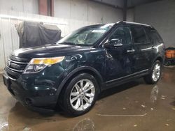 Ford Explorer Limited salvage cars for sale: 2014 Ford Explorer Limited