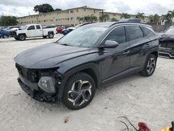 Salvage cars for sale at Opa Locka, FL auction: 2022 Hyundai Tucson SEL