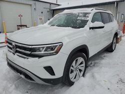 Salvage cars for sale at Pekin, IL auction: 2023 Volkswagen Atlas SE