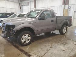 Salvage cars for sale at Franklin, WI auction: 2014 Ford F150