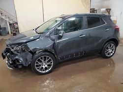 Salvage cars for sale at Davison, MI auction: 2017 Buick Encore Sport Touring