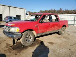 Salvage trucks for sale at Grenada, MS auction: 2002 Ford F150 Supercrew