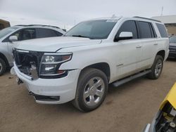 Chevrolet salvage cars for sale: 2017 Chevrolet Tahoe K1500 LT