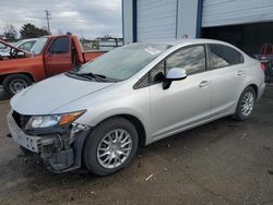 Salvage cars for sale at Nampa, ID auction: 2012 Honda Civic LX