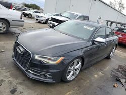 Salvage cars for sale at Sacramento, CA auction: 2013 Audi S6