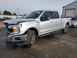 Ford salvage cars for sale: 2018 Ford F150 Supercrew