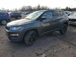 Jeep Compass Latitude salvage cars for sale: 2020 Jeep Compass Latitude