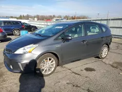 Toyota Prius salvage cars for sale: 2012 Toyota Prius V