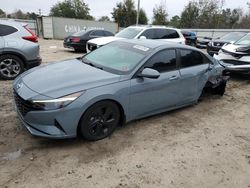 Salvage cars for sale at Midway, FL auction: 2022 Hyundai Elantra SEL