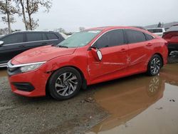 Salvage cars for sale at San Martin, CA auction: 2017 Honda Civic EX