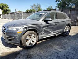 Audi salvage cars for sale: 2019 Audi Q5 Premium