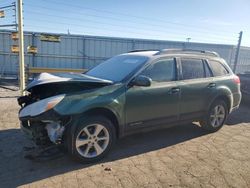 Salvage cars for sale at Dyer, IN auction: 2013 Subaru Outback 2.5I Limited