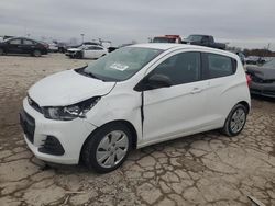 Chevrolet salvage cars for sale: 2017 Chevrolet Spark LS