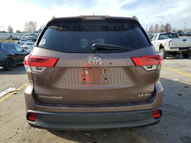 2018 Toyota Highlander LE