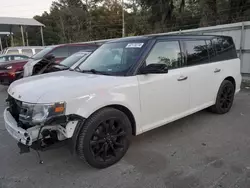 Salvage cars for sale at Savannah, GA auction: 2016 Ford Flex SEL