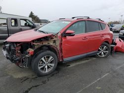 Toyota rav4 xle salvage cars for sale: 2016 Toyota Rav4 XLE