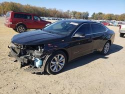 Chevrolet Impala lt salvage cars for sale: 2017 Chevrolet Impala LT