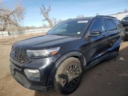 Salvage SUVs for sale at auction: 2021 Ford Explorer ST