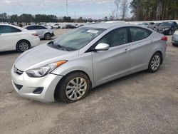 Salvage cars for sale at Dunn, NC auction: 2013 Hyundai Elantra GLS