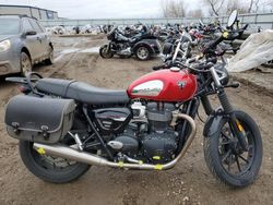 Salvage motorcycles for sale at Elgin, IL auction: 2023 Triumph Speed Twin 900