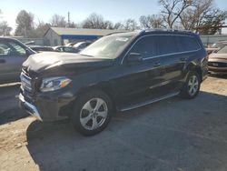 Mercedes-Benz gls-Class salvage cars for sale: 2017 Mercedes-Benz GLS 450 4matic