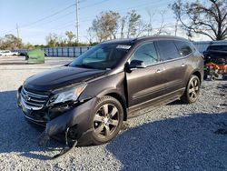 Salvage cars for sale at Riverview, FL auction: 2017 Chevrolet Traverse LT