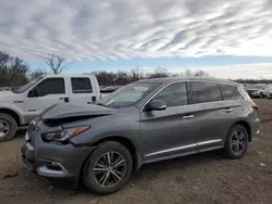 Salvage cars for sale at Des Moines, IA auction: 2016 Infiniti QX60