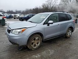 Salvage cars for sale at Ellwood City, PA auction: 2016 Subaru Forester 2.5I Premium