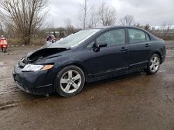 Honda salvage cars for sale: 2008 Honda Civic EXL