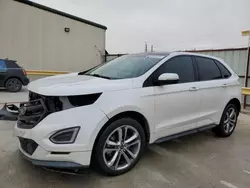 Salvage cars for sale at Haslet, TX auction: 2016 Ford Edge Sport