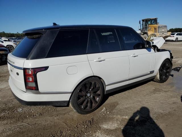 2016 Land Rover Range Rover Supercharged