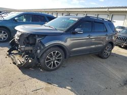 Salvage cars for sale at Louisville, KY auction: 2015 Ford Explorer XLT