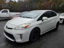 Salvage cars for sale from Copart Cleveland: 2015 Toyota Prius