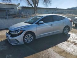 2018 Hyundai Elantra SE en venta en Albuquerque, NM