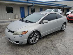 Salvage cars for sale at Fort Pierce, FL auction: 2007 Honda Civic EX