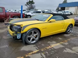 Chevrolet Vehiculos salvage en venta: 2013 Chevrolet Camaro LT