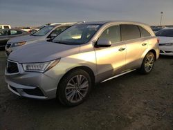 Salvage cars for sale at Antelope, CA auction: 2017 Acura MDX Technology