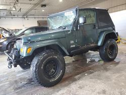 Salvage cars for sale at Candia, NH auction: 2003 Jeep Wrangler / TJ Sahara