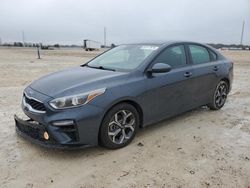 Salvage cars for sale at New Braunfels, TX auction: 2021 KIA Forte FE