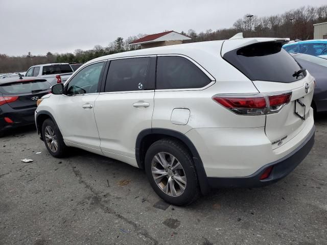 2014 Toyota Highlander LE