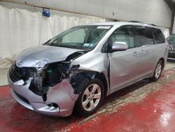 Toyota Sienna le Vehiculos salvage en venta: 2014 Toyota Sienna LE