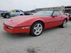 Chevrolet Corvette salvage cars for sale: 1987 Chevrolet Corvette