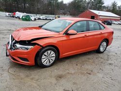 Volkswagen salvage cars for sale: 2019 Volkswagen Jetta S