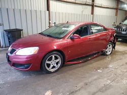 Salvage cars for sale from Copart West Mifflin, PA: 2009 Pontiac G6 GT