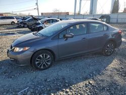 Salvage cars for sale at auction: 2015 Honda Civic EX