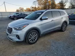 Salvage cars for sale from Copart Gastonia, NC: 2019 Hyundai Santa FE XL SE