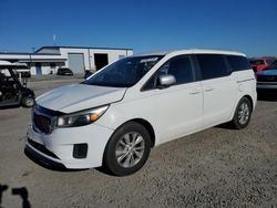 KIA salvage cars for sale: 2015 KIA Sedona LX