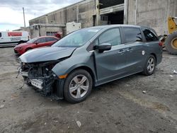 Salvage cars for sale from Copart Fredericksburg, VA: 2020 Honda Odyssey EXL